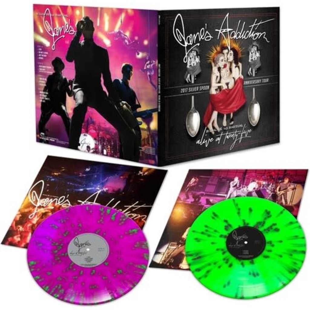 JANE'S ADDICTION / ALIVE AT TWENTY-FIVE - RITUAL DE LO HABITUAL LIVE (Colored Vinyl, Purple, Green, Limited Edition)