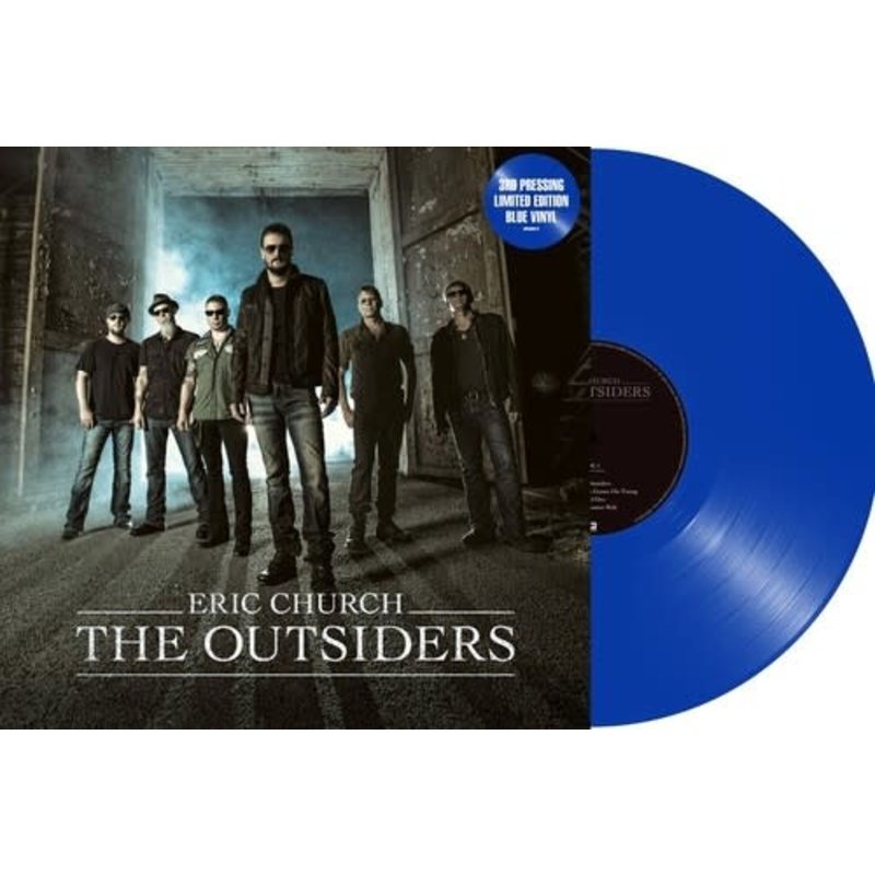 CHURCH, ERIC / OUTSIDERS (BLUE VINYL)