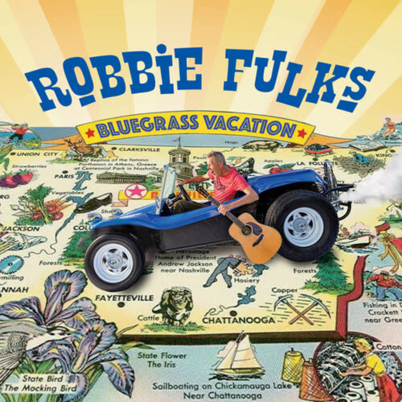 FULKS,ROBBIE / Bluegrass Vacation (Blue, Colored Vinyl, Limited Edition, 140 Gram Vinyl, Digital Download Card)