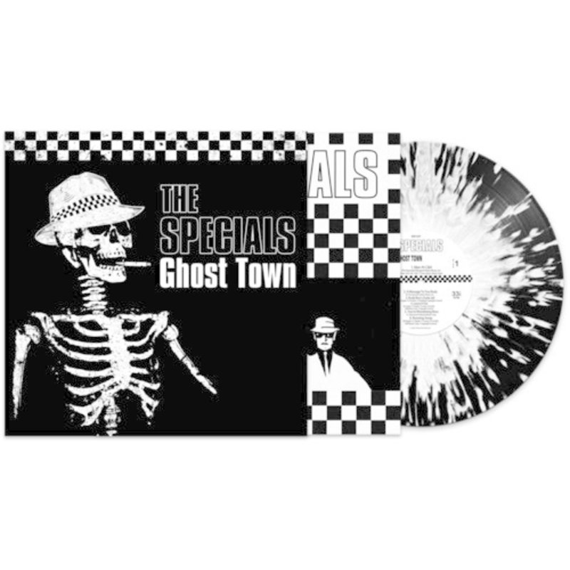 SPECIALS / GHOST TOWN (BLACK/WHITE SPLATTER VINYL)