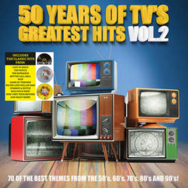 50 YEARS OF TV'S GREATEST HITS VOL. 2 / VARIOUS (RSD-2023)