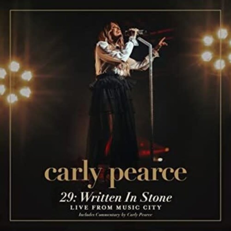 PEARCE,CARLY / 29: Written In Stone (Live From Music City)(Gold Vinyl)