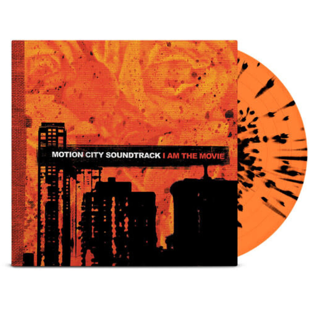 MOTION CITY SOUNDTRACK / I Am the Movie (Anniversary Edition - Tangerine w/ Black Splatter)