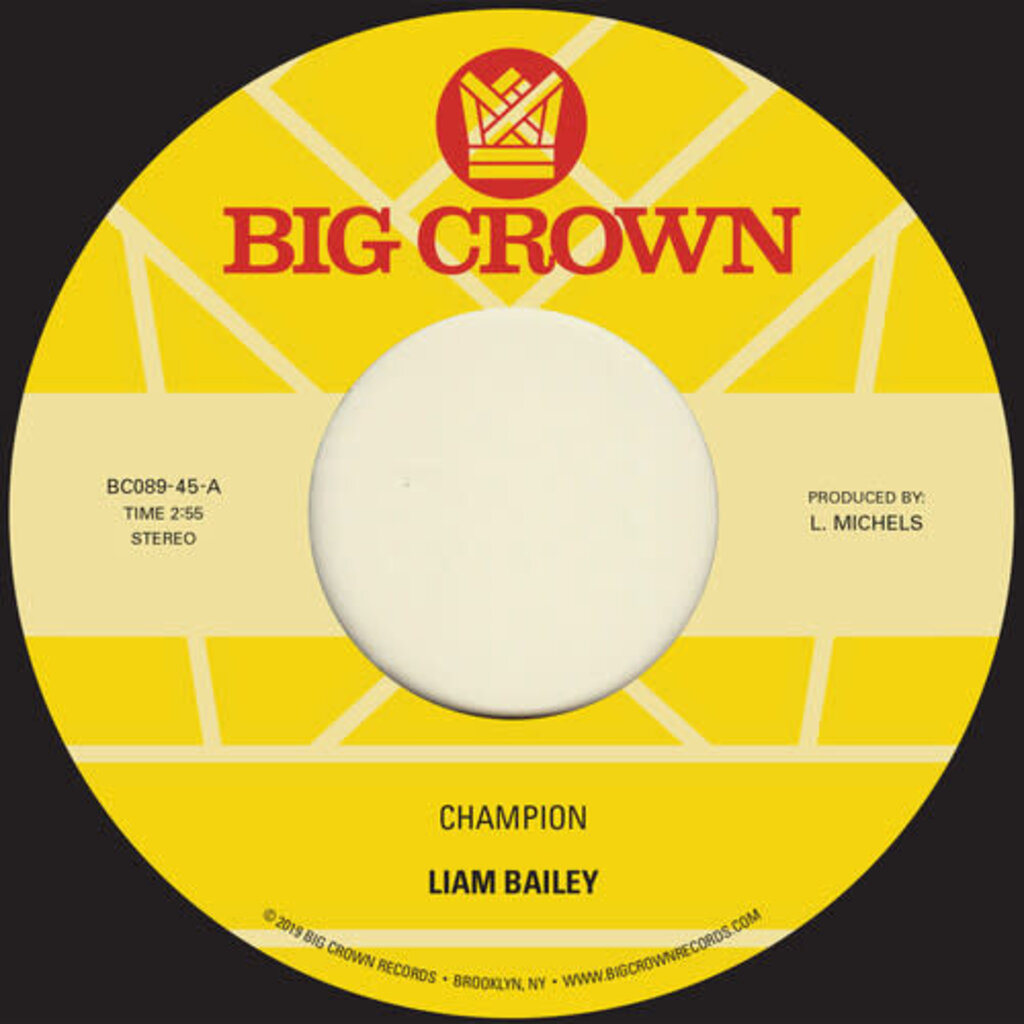 BAILEY,LIAM / Champion / Please Love Me (Acoustic) 7”