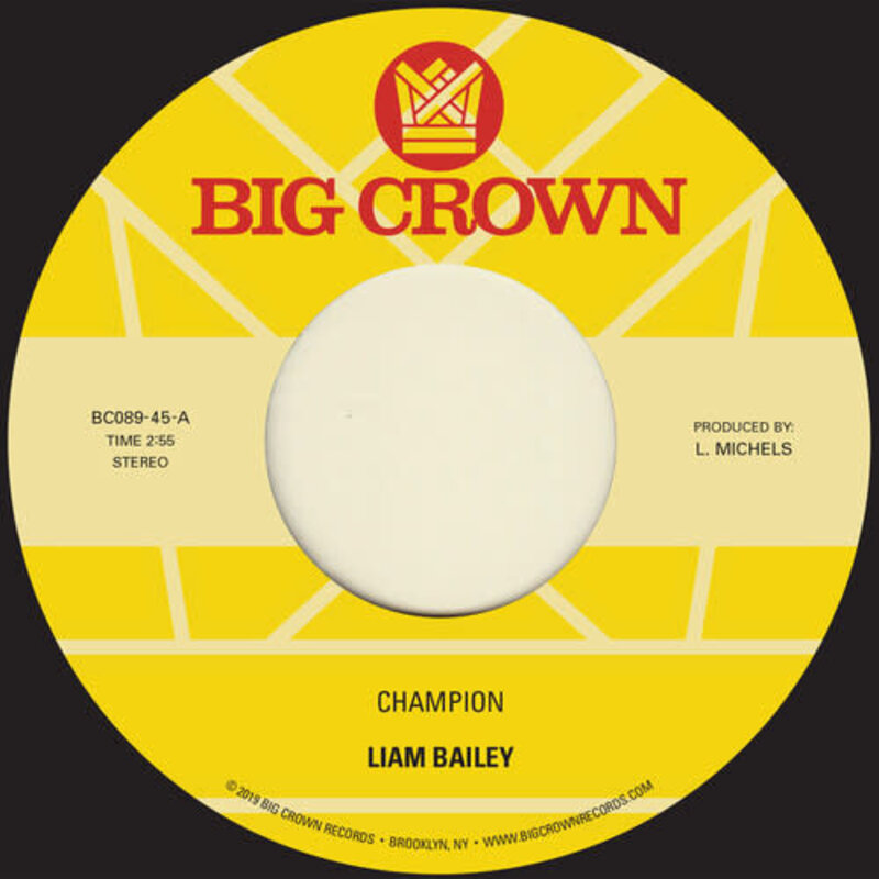 BAILEY,LIAM / Champion / Please Love Me (Acoustic) 7”