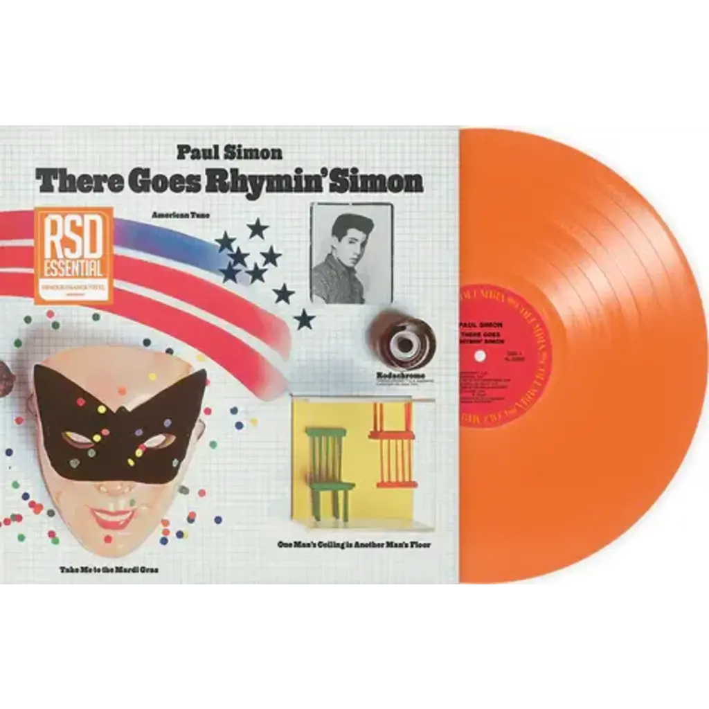 SIMON, PAUL / THERE GOES RHYMIN' SIMON (OPAGUE ORANGE VINYL)(RSD ESSENTIAL)