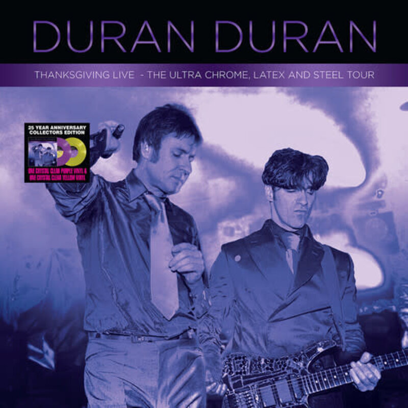 DURAN DURAN / Thanksgiving Live (25 Year Anniversary, Purple & Yellow Edition)