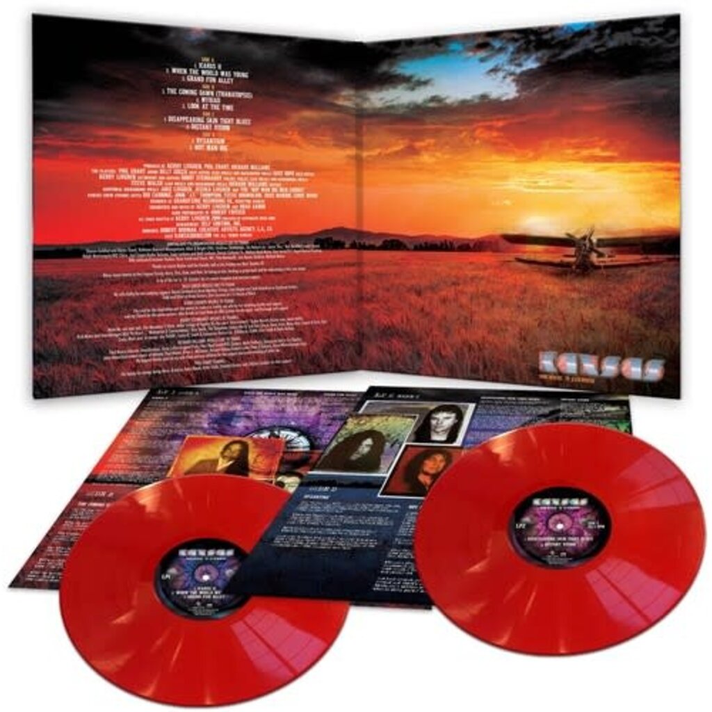 KANSAS / Somewhere To Elsewhere (Red)