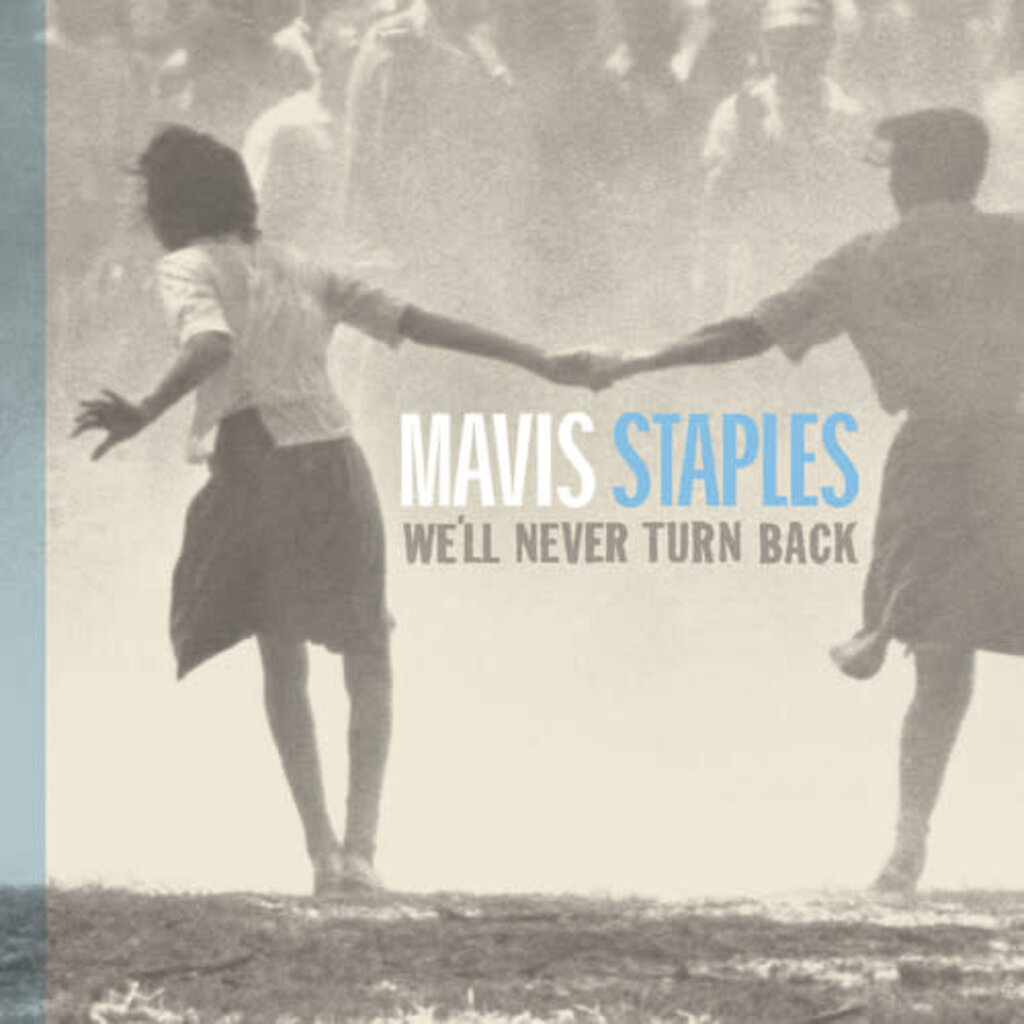 STAPLES,MAVIS / We'll Never Turn Back (Aqua Blue Vinyl)