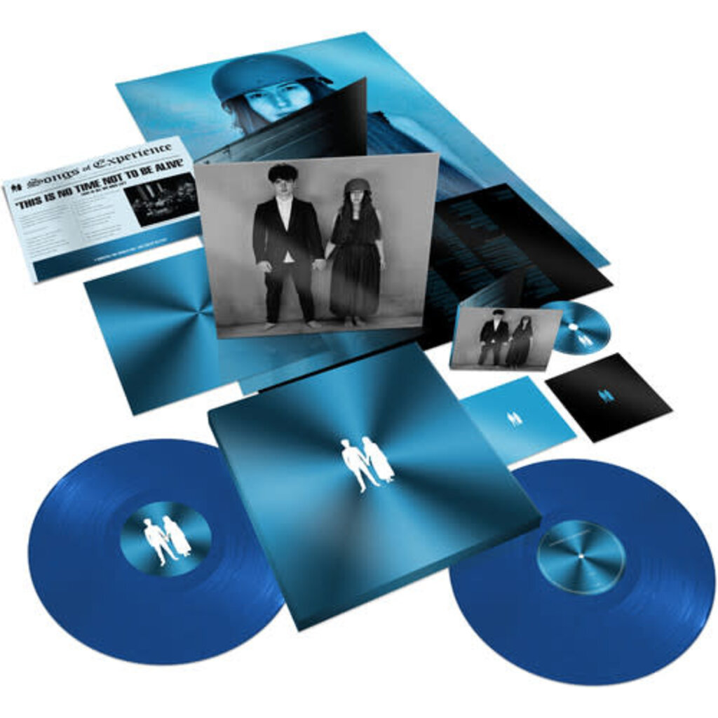 U2 / SONGS OF EXPERIENCE [DELUXE EDITION] – 2X-BLUE VINYL LP + CD