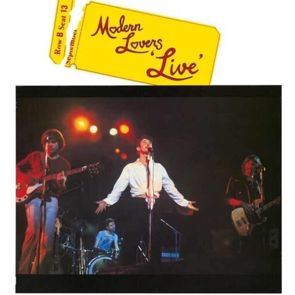 RICHMAN,JONATHAN & THE MODERN LOVERS / MODERN LOVERS LIVE