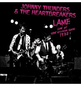 THUNDERS,JOHNNY & HEARTBREAKERS / L.A.M.F.  Live At The Village Gate 1977 - pink/ black splatter