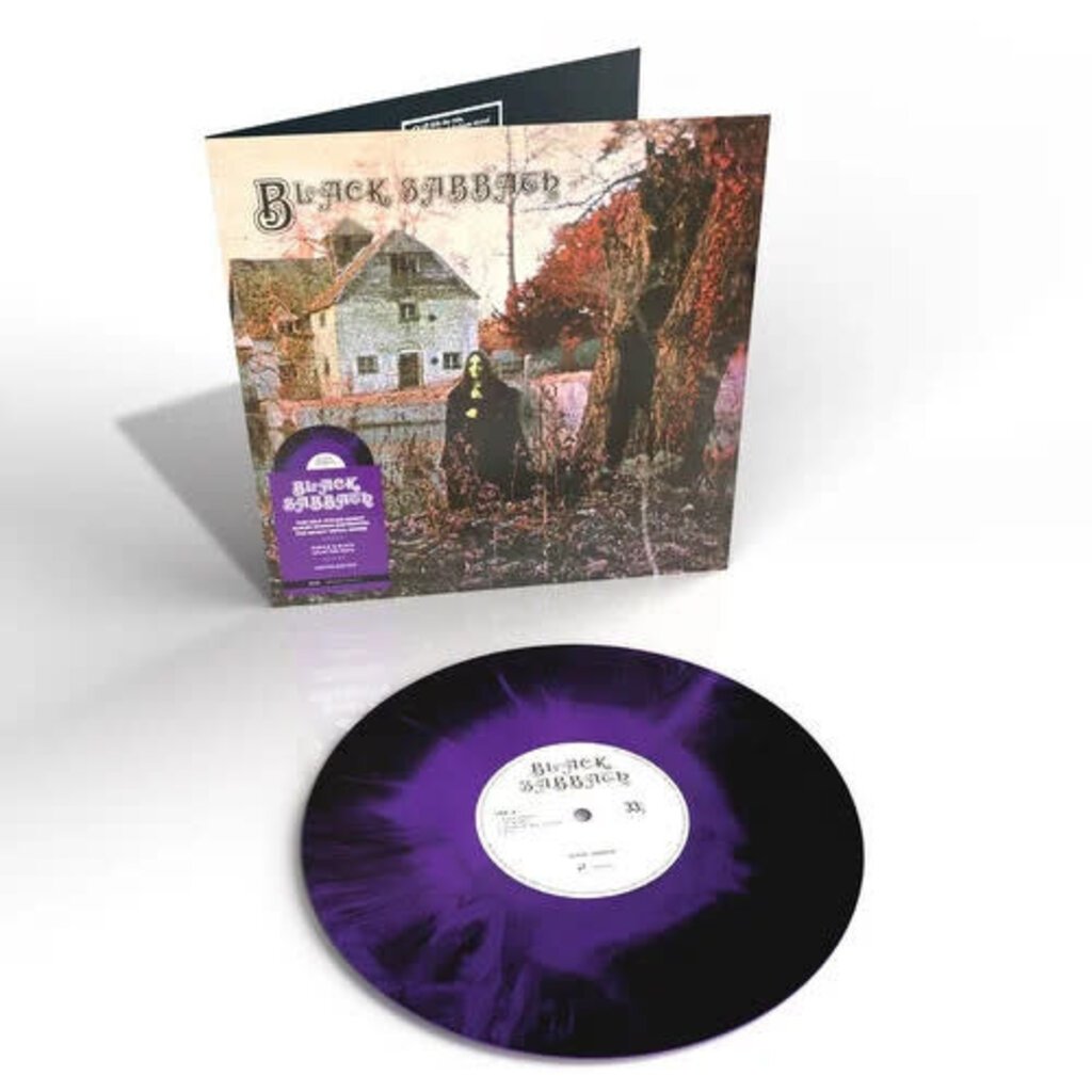 BLACK SABBATH / Black Sabbath - Purple & Black Splatter Colored Vinyl [Import]