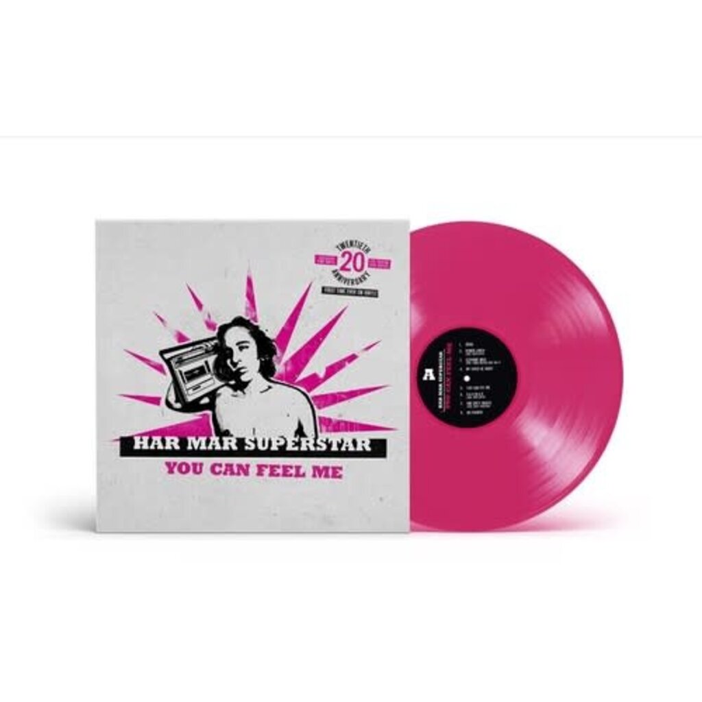 HAR MAR SUPERSTAR / You Can Feel Me - 20th Anniversary (PINK VINYL)