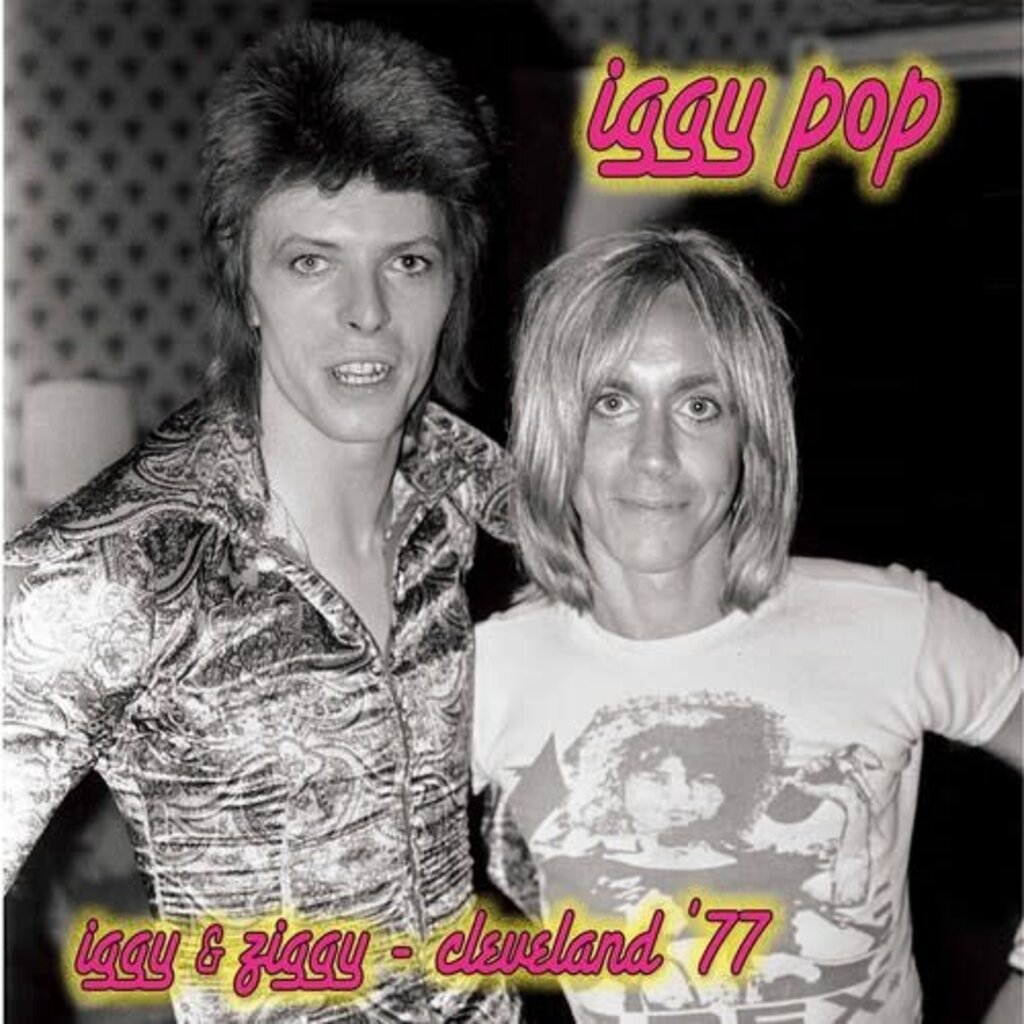 POP,IGGY / Iggy & Ziggy Cleveland '77 (Silver Pink Splatter)