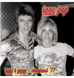 POP,IGGY / Iggy & Ziggy Cleveland '77 (Silver Pink Splatter)