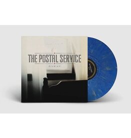 POSTAL SERVICE / Give Up (Blue w/Metallic Silver)