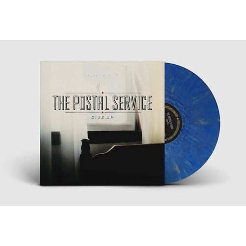 POSTAL SERVICE / Give Up (Blue w/Metallic Silver)