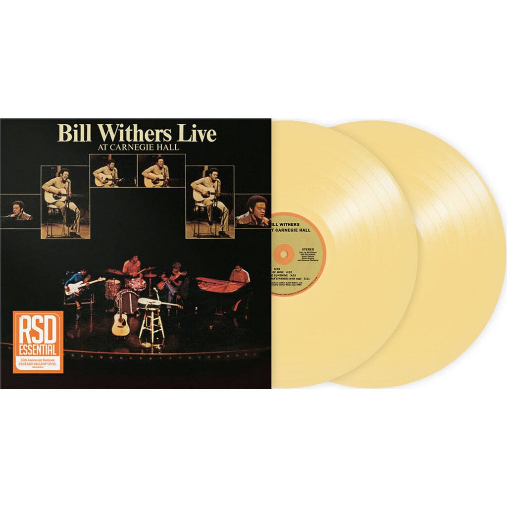 WITHERS, BILL / LIVE AT CARNEGIE HALL