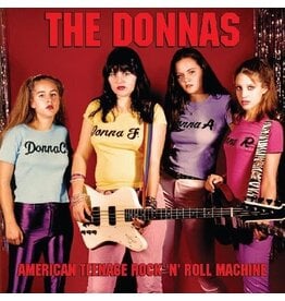 Donnas, The / American Teenage Rock 'N' Roll Machine (FIRE ORANGE WITH BLACK SWIRL VINYL)