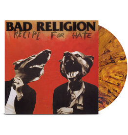 BAD RELIGION / Recipe for Hate (Anniversary Edition, Translucent Tigers Eye Vinyl)