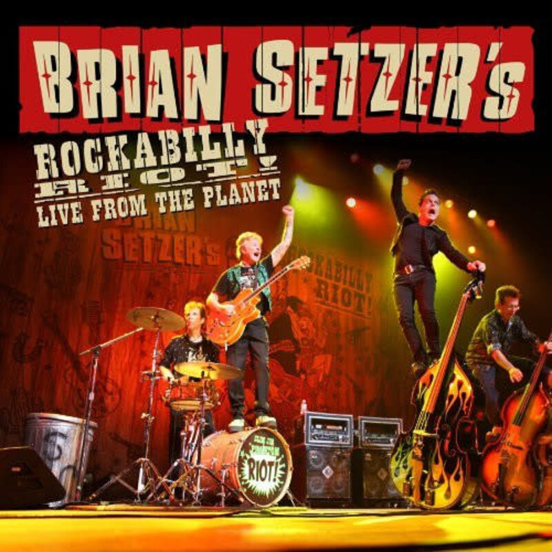 Setzer, Brian / Rockabilly Riot! Live From The Planet (CD)