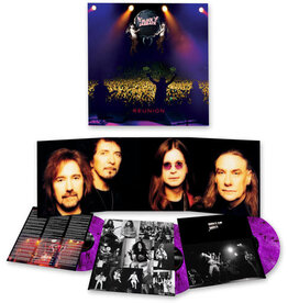 BLACK SABBATH / Reunion (Indie Exclusive, Colored Vinyl, Purple, Smoke, Remastered)