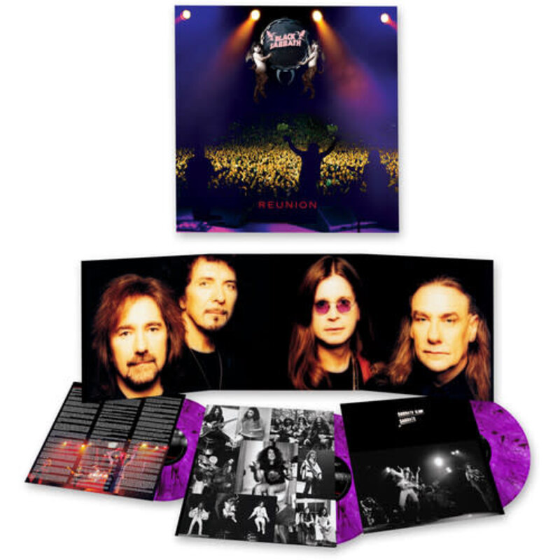 BLACK SABBATH / Reunion (Indie Exclusive, Colored Vinyl, Purple, Smoke, Remastered)