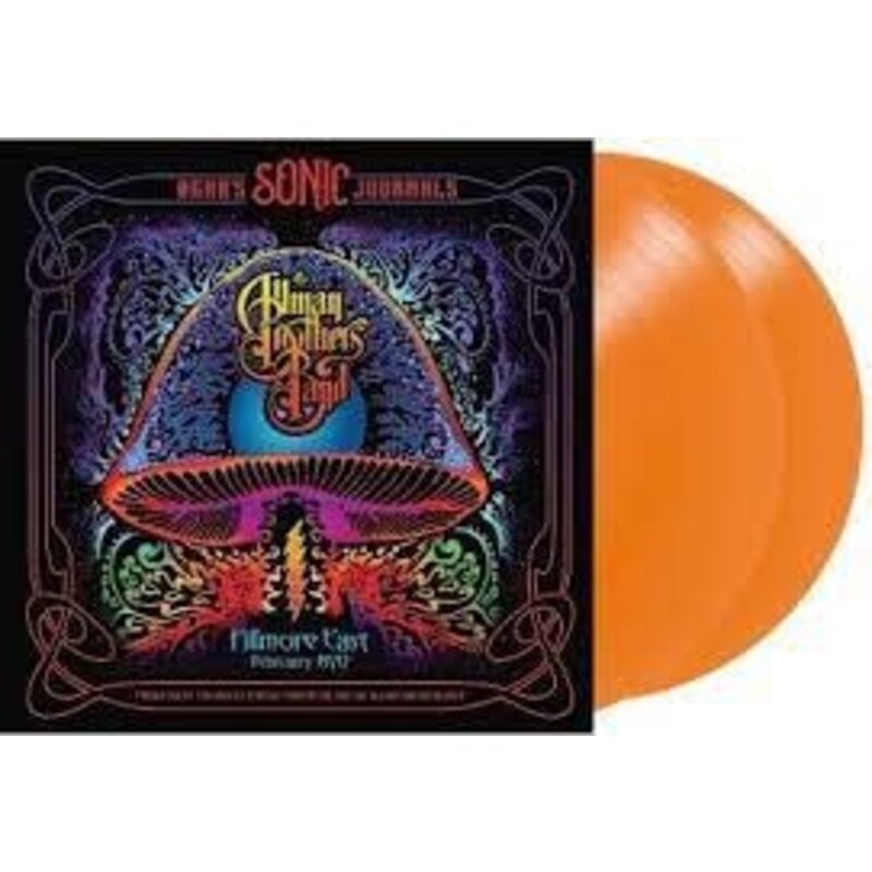 ALLMAN BROTHERS / Bear's Sonic Journals: Fillmore East February 1970 (Colored Vinyl, Orange, Limited Edition, 140 Gram Vinyl, Gatefold LP Jacket)