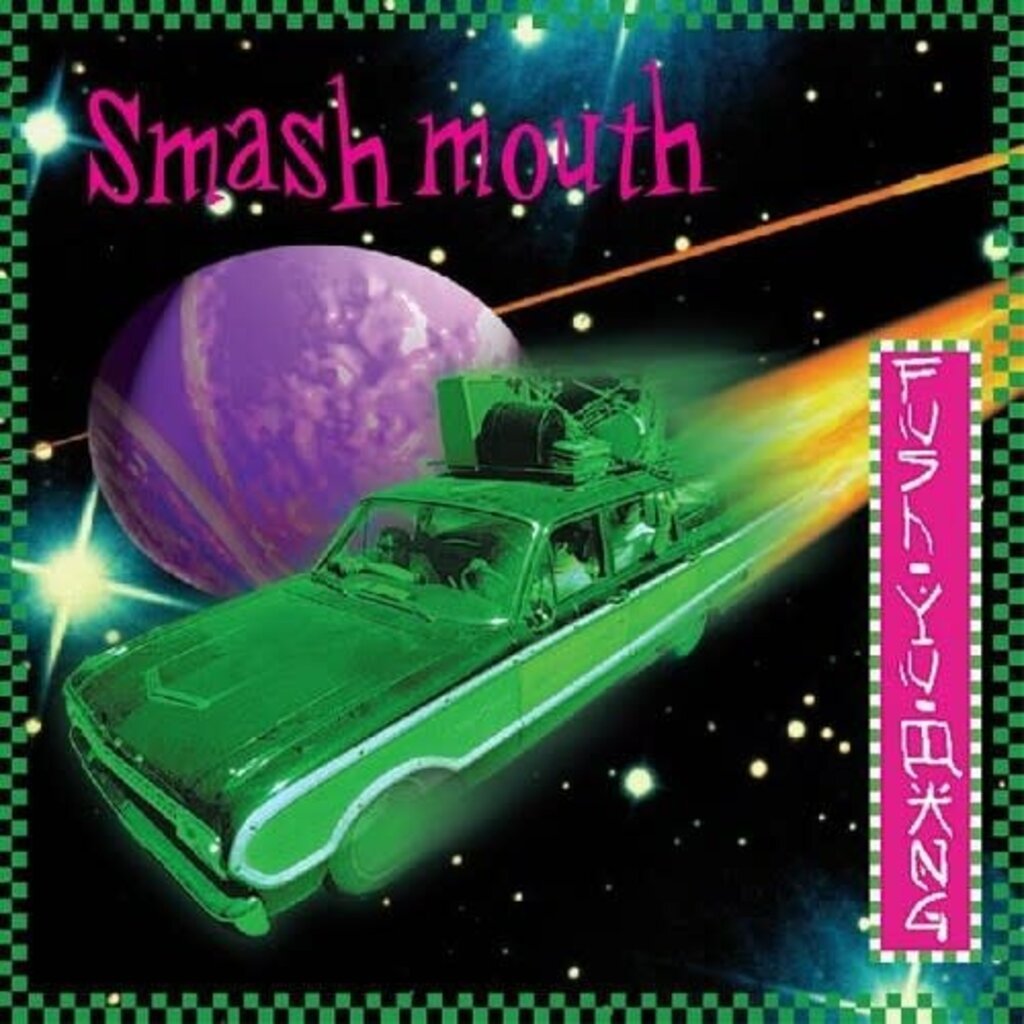 Smash Mouth / Fush Yu Mang (STRAWBERRY WITH BLACK SWIRL VINYL)