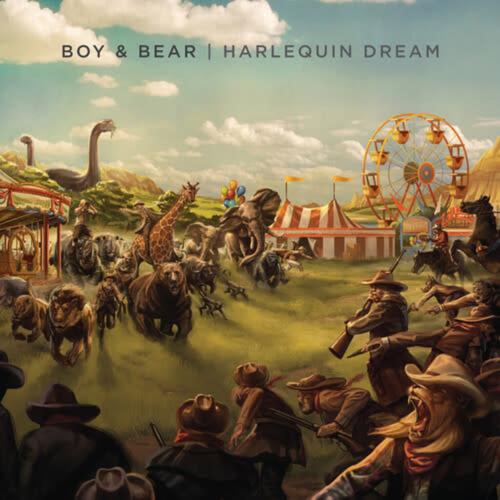 BOY & BEAR / Harlequin Dream (Colored Vinyl, Blue, Anniversary Edition, Gatefold LP Jacket)