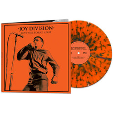 JOY DIVISION / Love Will Tear Us Apart (Orange & Black Splatter)