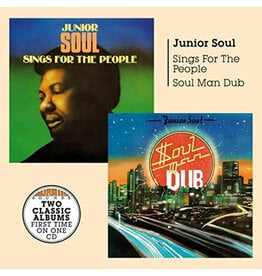 JUNIOR SOUL / Soul Man Dub & Sings For The People (CD)