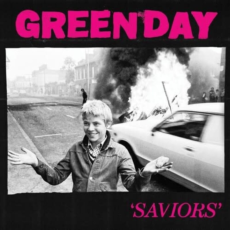 GREEN DAY / Saviors (Indie Exclusive, Colored Vinyl, Pink, Black)