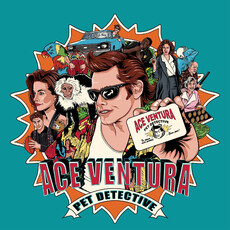 Ace Ventura: Pet Detective - Original Motion Picture Score (TURQUOISE & ORANGE SPLIT WITH RED SPLATTER VINYL)