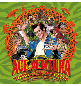 Ace Ventura: When Nature Calls - Original Motion Picture Score (TURQUOISE & ORANGE SPLIT WITH RED SPLATTER VINYL)