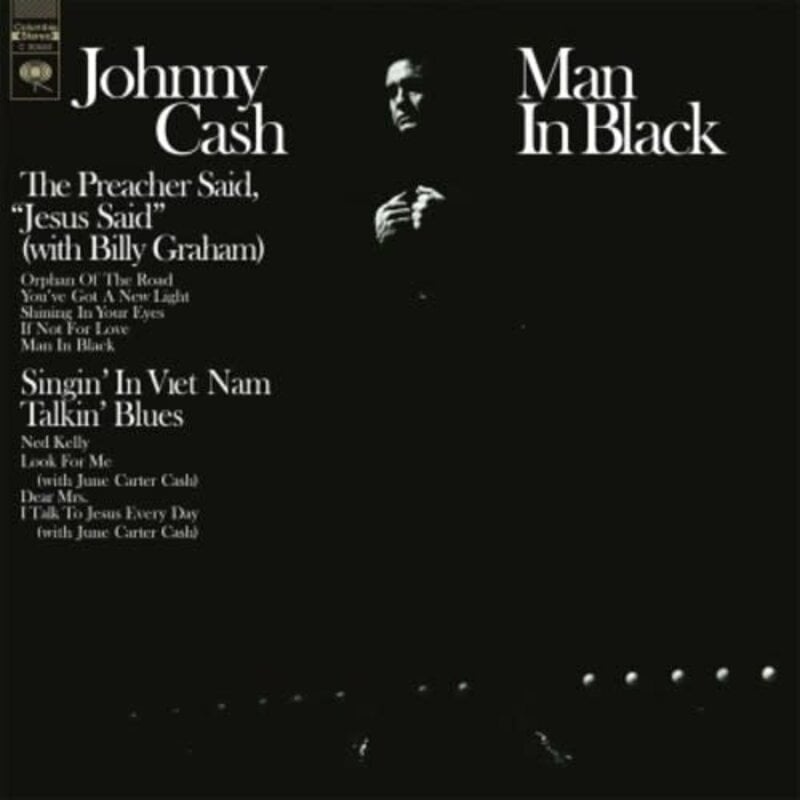 CASH,JOHNNY / Man In Black (Limited 180-Gram Crystal Clear Vinyl - Import)
