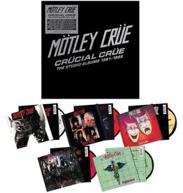 MOTLEY CRUE / Crucial Crue: The Studio Albums 1981-1989 (CD)