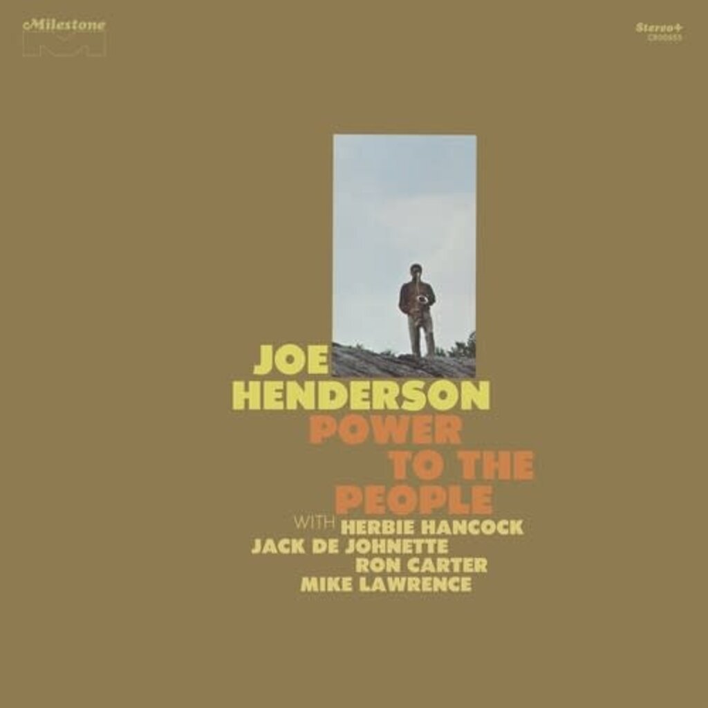 HENDERSON,JOE / Power To The People (Jazz Dispensary Top Shelf Series)