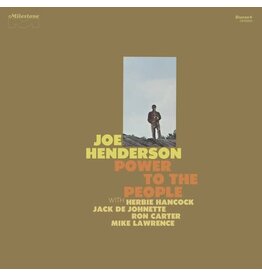 HENDERSON,JOE / Power To The People (Jazz Dispensary Top Shelf Series)