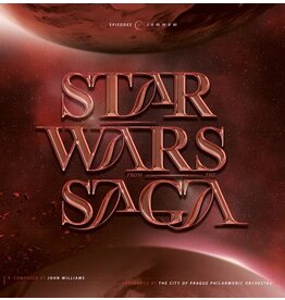 Star Wars Saga (Original Soundtrack) / CITY OF PRAGUE PHILHARMONIC ORCHESTRA (Colored Vinyl, Red)