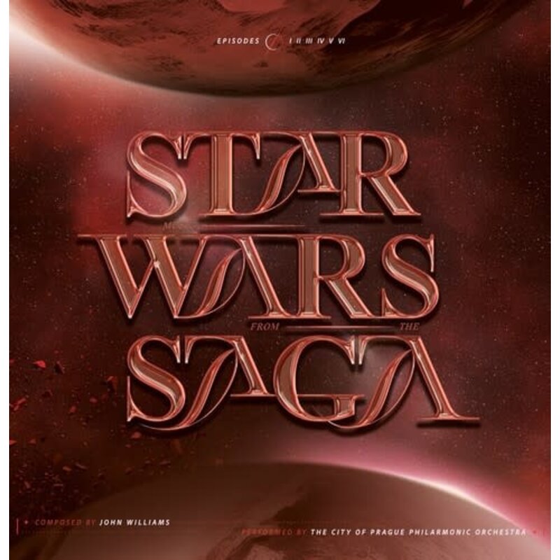 Star Wars Saga (Original Soundtrack) / CITY OF PRAGUE PHILHARMONIC ORCHESTRA (Colored Vinyl, Red)