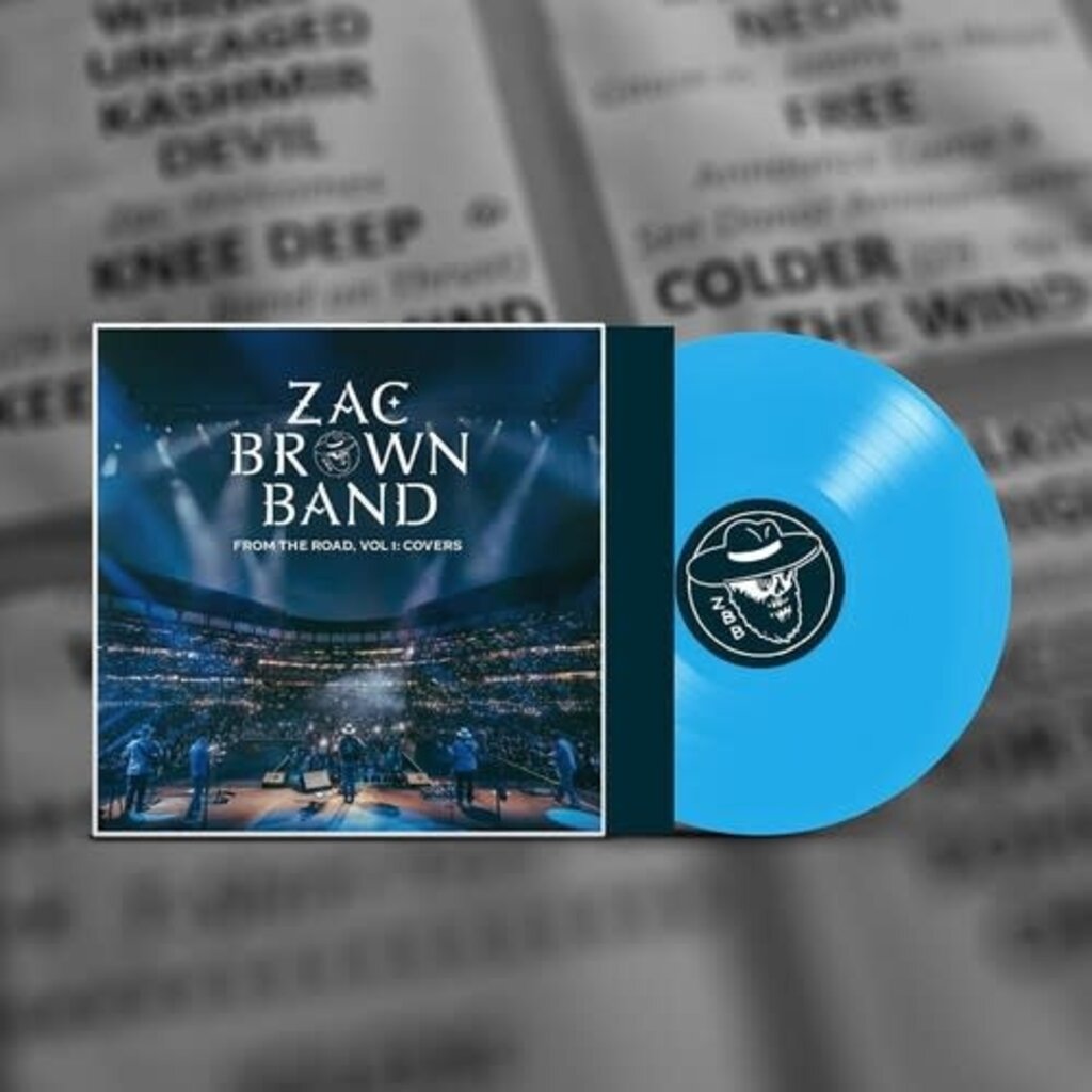 BROWN,ZAC / From The Road Vol 1: Covers (Blue Vinyl)