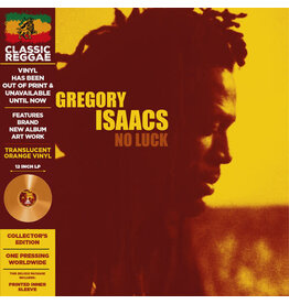 ISAACS,GREGORY / No Luck (Colored Vinyl, Deluxe Edition, Limited Edition, Orange, Reissue)