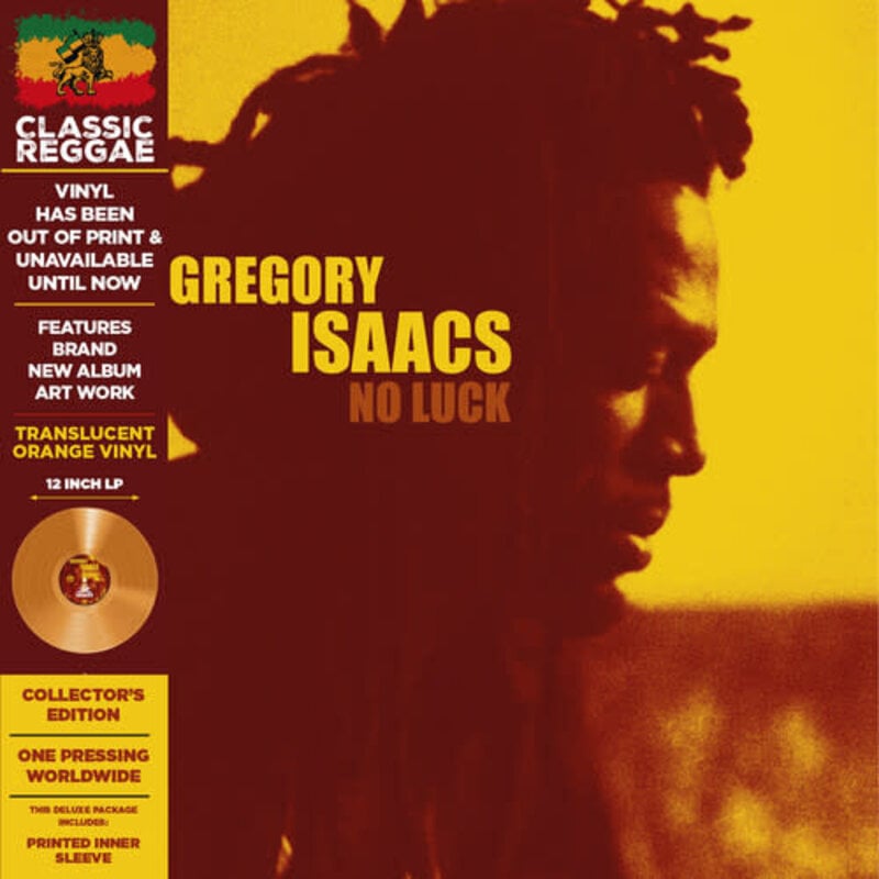 ISAACS,GREGORY / No Luck (Colored Vinyl, Deluxe Edition, Limited Edition, Orange, Reissue)
