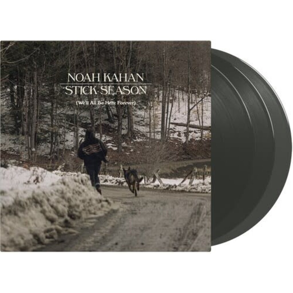 KAHAN,NOAH / STICK SEASON (WE'LL ALL BE HERE FOREVER) (X) (BLACK ICE VINYL/3LP
