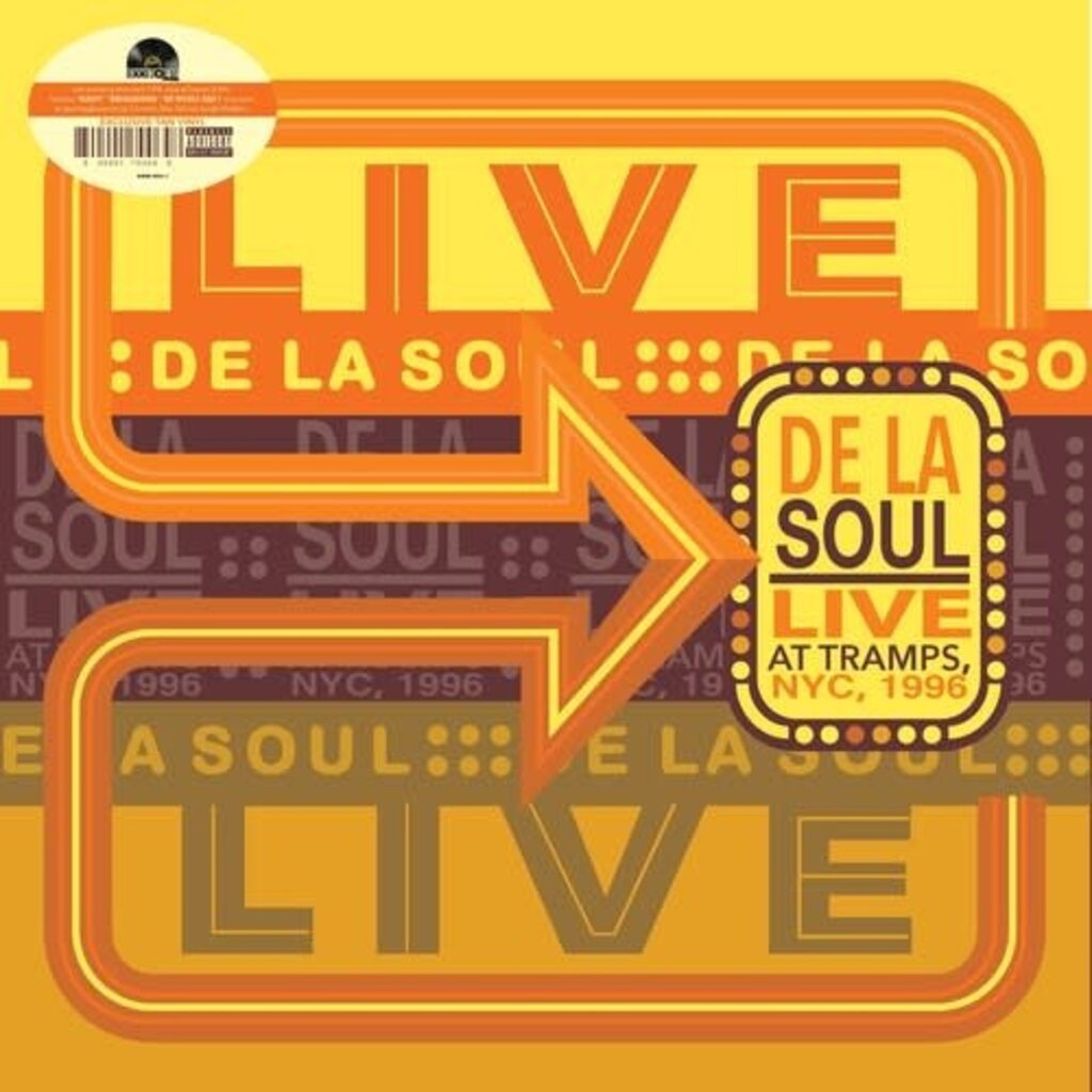 DE LA SOUL / Live at Tramps, NYC, 1996  (RSD-2024)