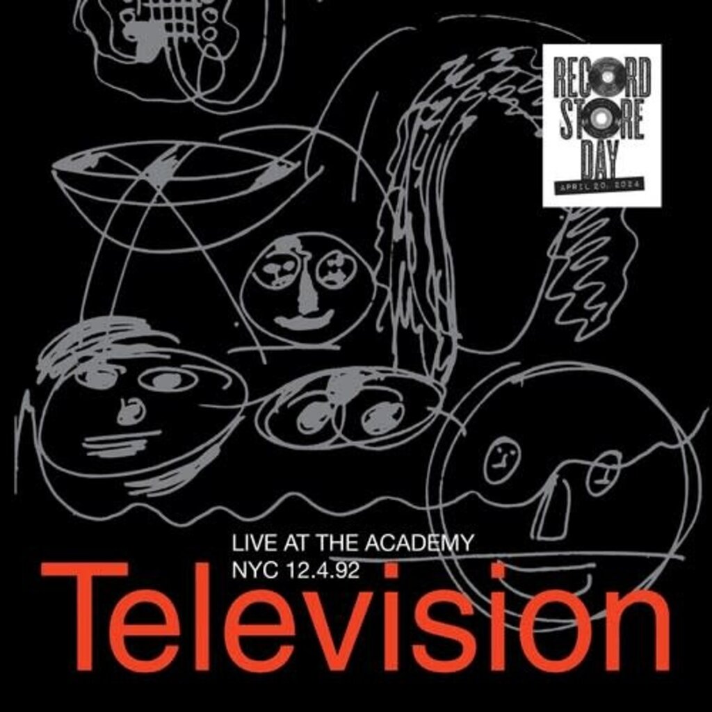 TELEVISION / Live At The Academy  (RSD-2024)