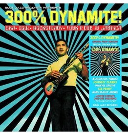 Soul Jazz Records presents / 300% DYNAMITE! Ska, Soul, Rocksteady, Funk and Dub in Jamaica (YELLOW VINYL) (RSD-2024)