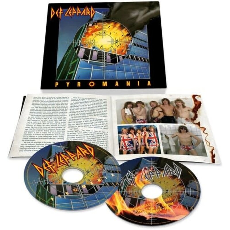 DEF LEPPARD / Pyromania (40th Anniversary) [Deluxe 2 CD]